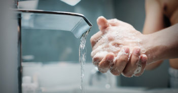 Washing hands to prevent coronavirus