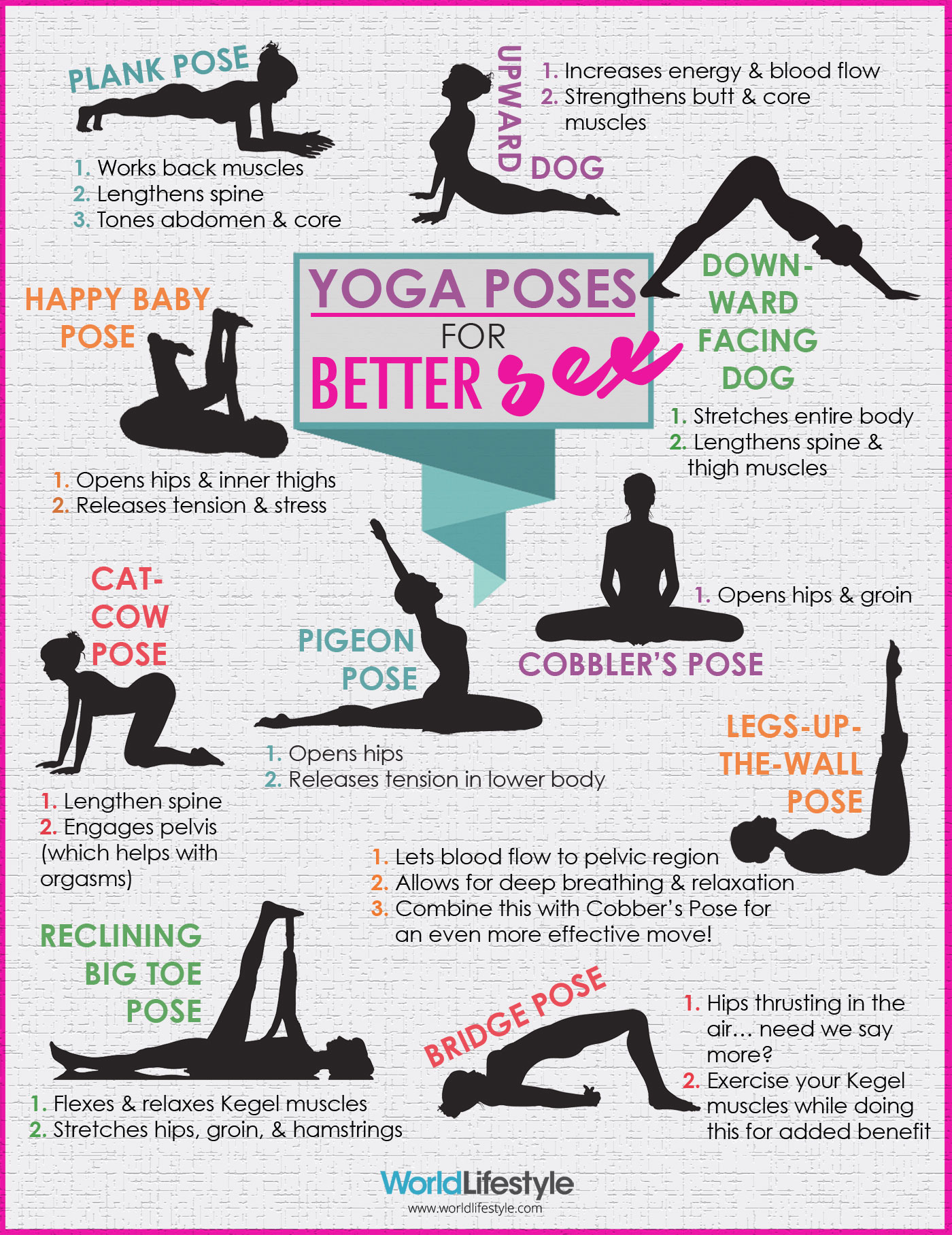 Yoga Poses for Better Sex