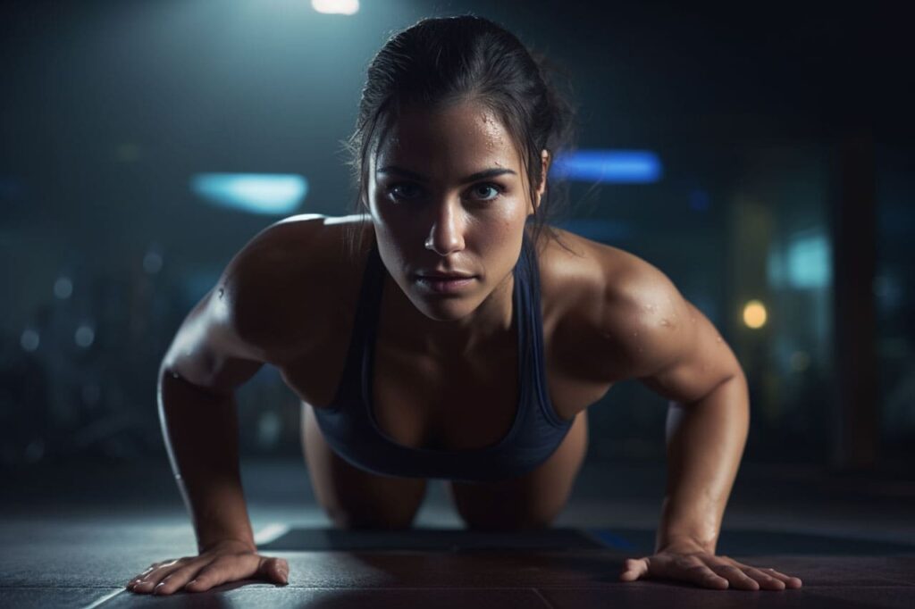push-ups are one of the best strength training exercises